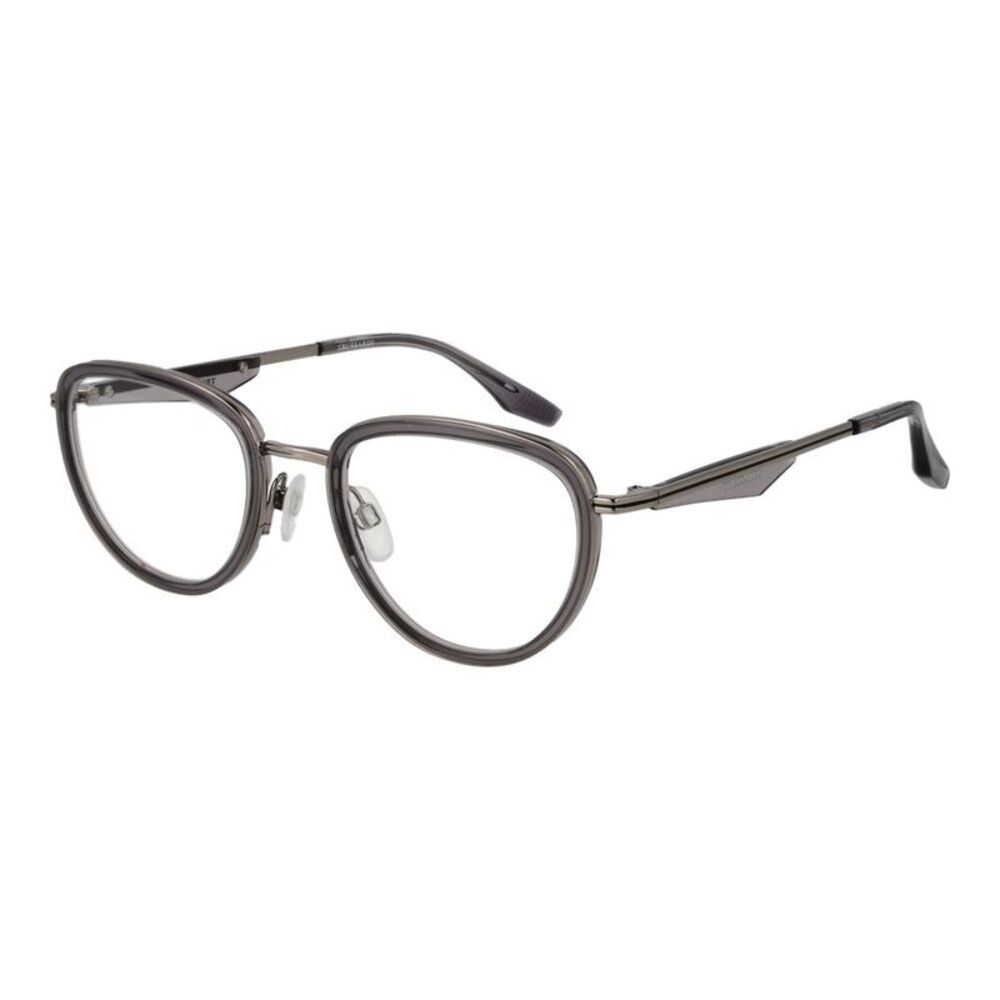 Trussardi Gray Metal Glasses Men's (Frames)